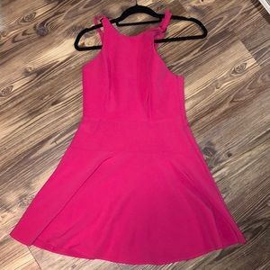 hot pink dress